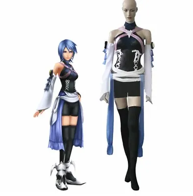 Kingdom Hearts Birth By Sleep Aqua Cosplay Costume (Wig And Boots Included) • $65