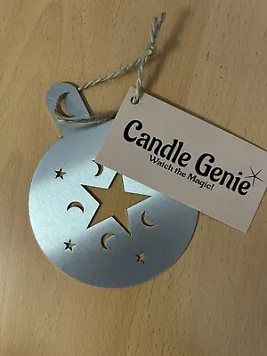 Money Saving ‘Candle Genie’ Burns Wax Evenly Stops Tunnelling Suits Yankee Jars • £9.95