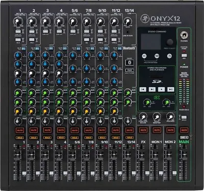 Mackie Onyx12 Premium Analog Multi-Track USB Mixer B-Stock • £485.37