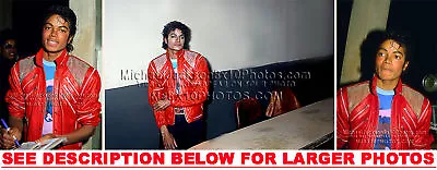 MICHAEL JACKSON 1984 BEAT IT ON THETOWN 3RAR8x10 PHOTOS • $10.97