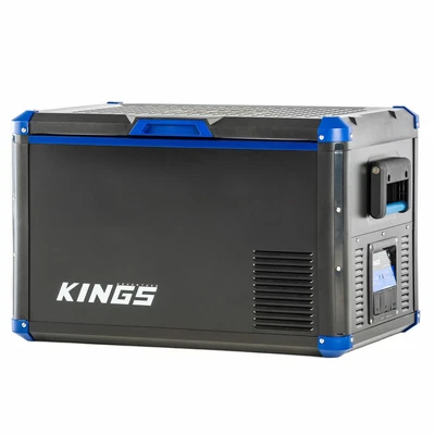 $649 • Buy Kings Stayzcool 60L Camping Fridge Freezer 12v/240v Portable Caravan Car Cooler