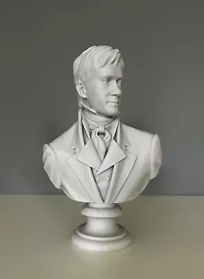 Mr. Darcy Bust Statue 10 Inches 25 Cm Pride And Prejudice Marble Sculpture • $139