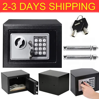 £19.70 • Buy Electronic Password Security Safe Money Cash Deposit Box Fireproof Office Home 