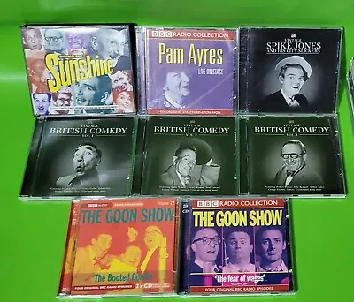 BBC Comedy Shows Best Of British Comedy Goon Show CD Lot Bundle Pam Ayers  • £5.95