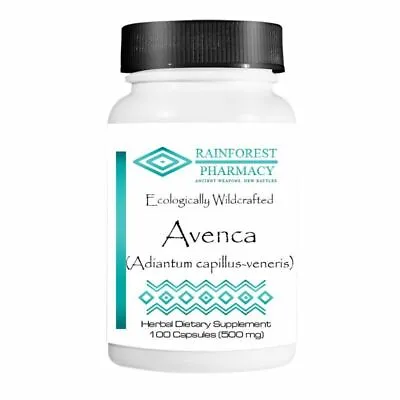 AVENCA Natural Weight Loss Capsules 500 Mg Rainforest Sourced • $28.99