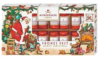Niederegger Marzipan Barrels In DARK Chocolate Merry CHRISTMAS-200g -FREE SHIP- • $23.99
