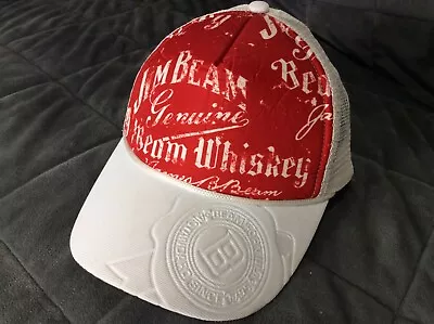 Jim Beam Trucker Cap Hat Mesh Snapback ( Genuine Jim Beam Whiskey ) • $10