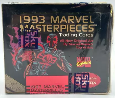 AUCTION #18 1993 Skybox Marvel Masterpieces Hobby Box Sealed /350000 • $7.50