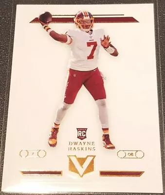 Dwayne Haskins ROOKIE Washington Redskins 2019 Chronicles Vertex Base  • $2.94