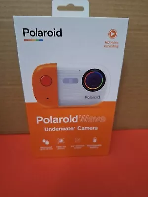 Polaroid Wave Underwater Camera (Orange/White) - Brand New • $29.98