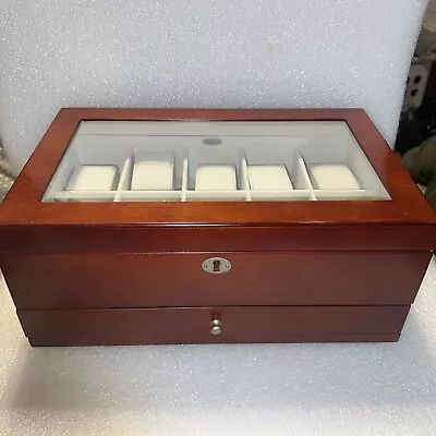 Mele & Co.  Wooden Jewelry Box With Keys | Open Box Never Used • $10.50