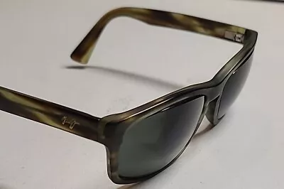 Maui Jim McGregor Point Ecaille Vert Olive Mat Bronze Sunglasses Made In... • $95