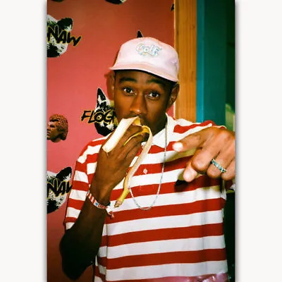 1302D New Tyler The Creator Odd Future Hip Hop Star-Print Art Silk Poster • $5.83