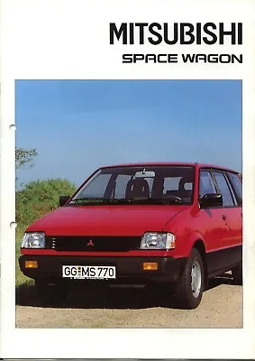 1990 PROSPECT MITSUBISHI SPACE WAGON - Incl. Four-wheel Drive - Family Van - 01/90 • $5.34