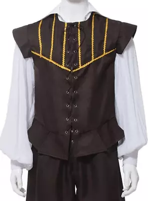 Cosplay Medieval Men Vest And Breeches 2 Piece Renaissance Tudor Costume Funny • £67.72