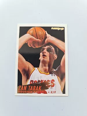 ZAN TABAK🏆Fleer 94-95 #294 NBA Card🏆FREE POST • $5.76