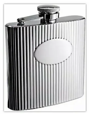 Visol The Regal Stainless Steel 6oz Hip Flask • $18