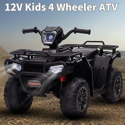 12V Kids Ride Car Power 4-Wheeler Ride On ATV Vehicle W/Remote Control LED Light • $119.99