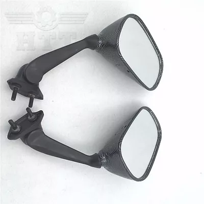 HTTMT Racing Mirrors For 2008 2009 2010 2011 2012 Yamaha R6 /YZF-R6 Carbon Style • $27.99