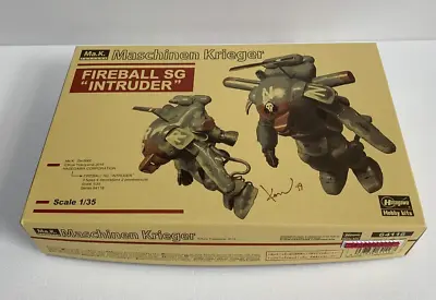 Hasegawa Ma.K. Maschinen Krieger Fireball SG & Intruder 1/35 Scale Model Kit New • $45.07