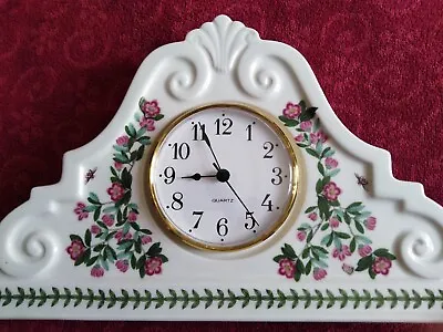 £45 • Buy Large Portmeirion Botanic Garden Clock. GWO. Vintage. 1st Quality. 
