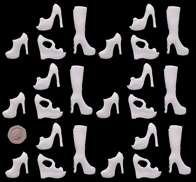 30 X Edible 3D Shoes Boots Cake Cupcake Toppers Decorations Weddings • £7.99