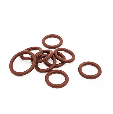$2.63 • Buy Brown Fluororubber O-ring Oil Seal Washers WireDia 3.5mm OD 10-300mm