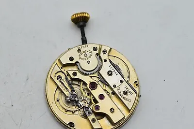 Vacheron & Constantin Chronometre Royal Pocket Watch Movement Only 1925 Circa • $1150