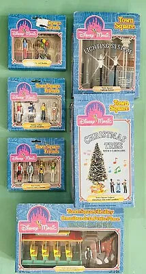 Sears Disney Magic Town Square Play Set Main Street Accessories Lot Of 6 • $99