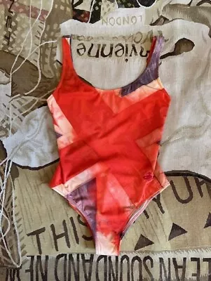 Pre-loved Vivienne Westwood Rare Union Jack Swimsuit • £235