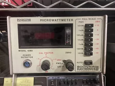 Boonton 42BD Digital RF Microwattmeter • $50