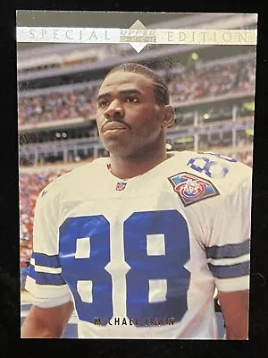 1995 Upper Deck Special Edition Michael Irvin Photograph By W. Looss #SE24 • $1.27