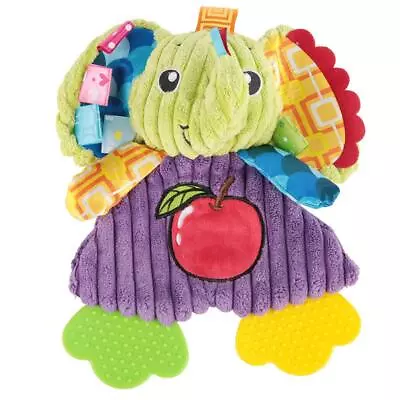 Cute Baby Animal Pattern Rocking Tooth Rattles Kid Plush Soft Toy Above 3 Month • $18.56