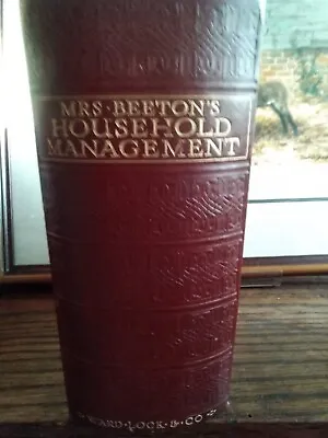 RARE Mrs Beeton's Book Of Household Management Hardback - New Edition  1923 • £65
