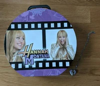 Hannah Montana Purple GLAM ROCKER Case Play Necklace Keychain Nail Care Stickers • $28.50