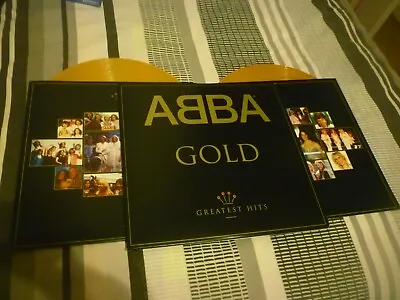 ABBA – Gold Greatest Hits (Reissue 2019 Gold 2x Vinyl LP Compilation) Unplayed • £34.99