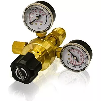 LOTOS Argon CO2 Flow Meter Welding Welder Regulator Gauge Gas (for MIG140 MIG175 • $59.13