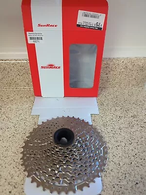 NEW SunRace Cassette CSMS3 11-42T 10-Speed MTB Silver • $35