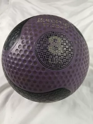 Aeromat Medicine Ball 8 LB Black / Purple 9  In Diameter • $34