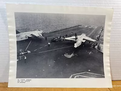 Douglas A-3D Skywarrior Landing On USS Forrestal (CVA-59) SUPER CARRIER 6/14/56 • $24.99