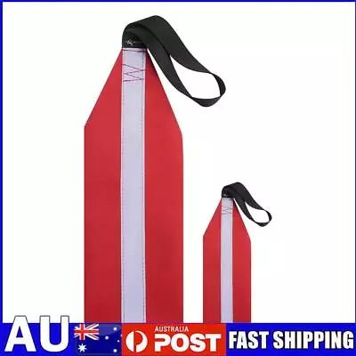 Safety Travel Flag Red Kayak Trailer Flag Highly Visible Canoe Boat Accessories • $14.09