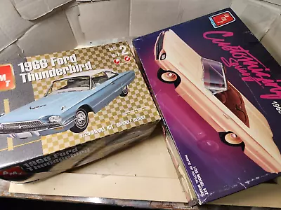 Junkyard Model Car Parts - '66 Ford Thunderbird Rebuilders For Parts Or Complete • $9.50