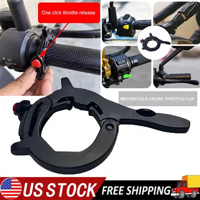 Motorcycle Cruise Control Throttle Assist Waterproof Bike Throttle Assist Lock • $9.45