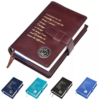 Double AA Big Book Cover & 12 Steps & 12 Traditions | By  | Perfect Gift | Alcoh • $64.33