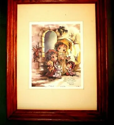 Jody Bergsma Signed Limited Edition Light In The Darkness 1981 Lithograph • £14.46