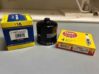 TUNE UP KIT OIL FILTER NGK SPARK PLUGS For 96-05 SUZUKI GSXR750 97-05 GSXR600 • $48.95