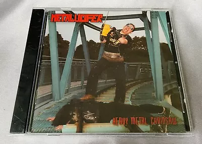 METALUCIFER “Heavy Metal Chainsaw” NEW/Sealed Original CD -  2001 R.I.P. Records • $10