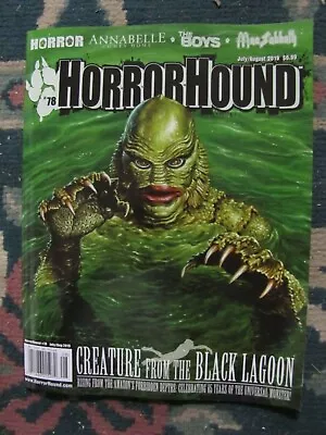 Horror Hound # 78 Uncirculated  Creature From The Black Lagoon & Annabelle • $10