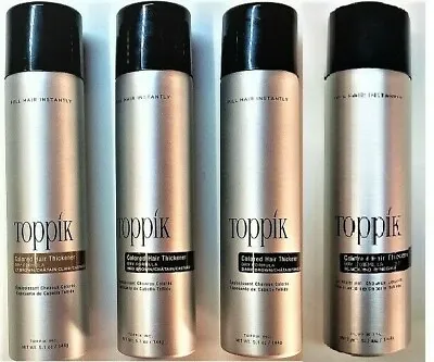 $10.98 • Buy TOPPIK COLOR HAIR THICKENER HAIR SPRAY ON For Thinning Hair  --  FREE SHIP
