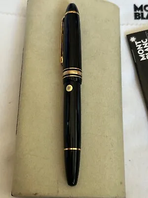 Montblanc Meisterstuck 146 Fountain Pen 14K EF Nib-New • $695